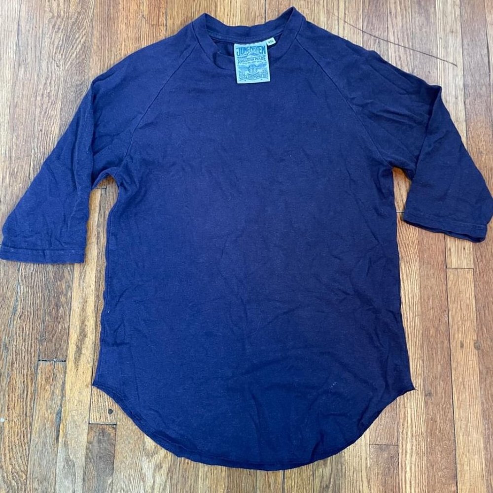 Jungmaven Solid 3/4 Sleeve Raglan - Picture 6 of 8